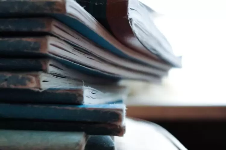 Paper pile