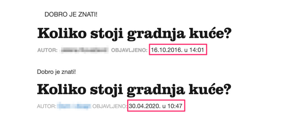 Koliko košta gradnja kuće